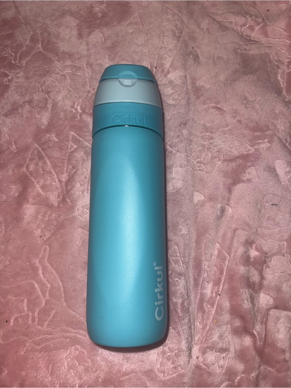 Cirkul Aqua Blue Stainless Hydration Bottle